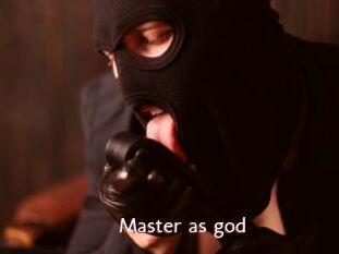 Master_as_god