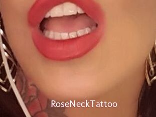 RoseNeckTattoo