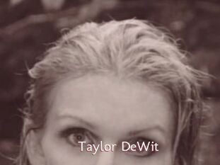 Taylor_DeWit